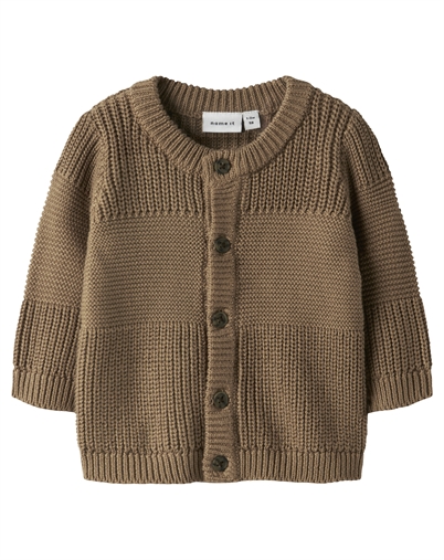 Name It - NBMBoys Knit Cardigan - Toasted Coconut